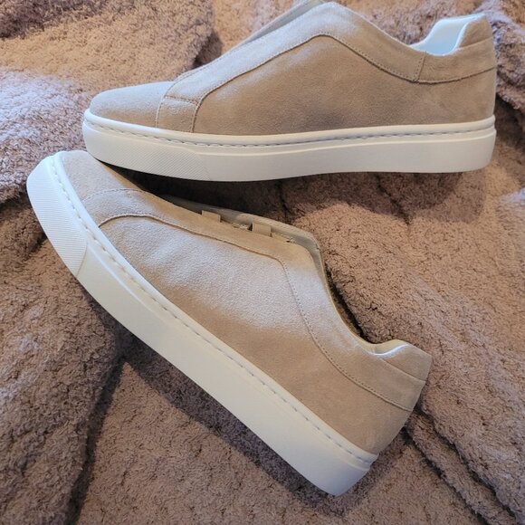 M. Gemi Fashion Sneakers - Suede - Made in Italy - Latte Color - Picture 4 of 9